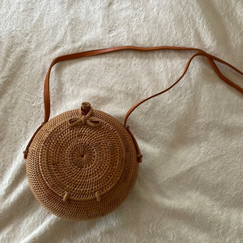 Faithful the Brand straw purse. Brand new, never used. No tags.